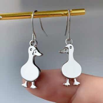 earrings Female Versatile Retro Creative Small Animal Earrings