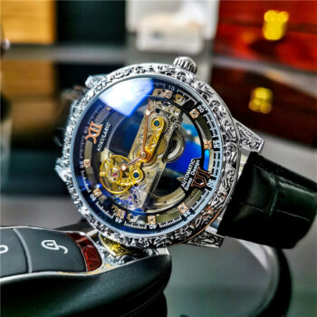Automatic Mechanical Men's Watch Double-sided Hollow Waterproof - View 1