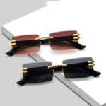 square sunglasses without - View 1