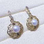 New Chinese Style Retro Affordable Luxury Hollow Micro Inlaid Zircon Earrings - View 1