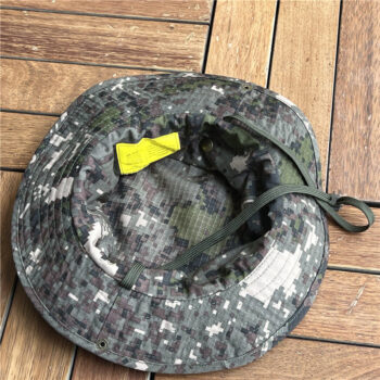 Granite Camouflage Boonie Hat With A Rounded Brim Tactical Design - View 2