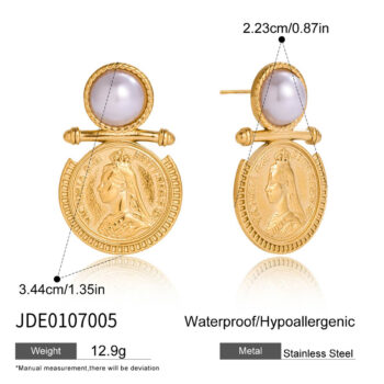 gold necklace Elegant Understated Design With A Classic 18K Gold Stainless Steel Necklace