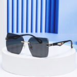 frameless trimming sunglasses - View 1