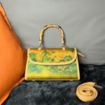 Vintage Chinese-style Handbag With Atmospheric Retro Patterns Made From Xiangyun Silk - View 1