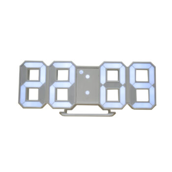 LED 3D Stereo Creative Alarm Clock Large Digital Display - View 2