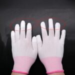 gloves white dust - Gloves White Dust-free Electronics Factory Anti-static