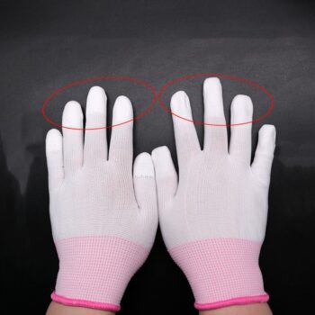 gloves white dust - Gloves White Dust-free Electronics Factory Anti-static