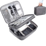 electronics organizer travel - Electronics Organizer Travel Cable Organizer Bag Waterproof