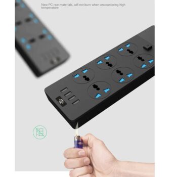 2024New T12 Power Strip Multifunctional High Power 3000W US - View 2