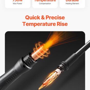 2-in-1 Hot Air Rework Station & Soldering Station, 750W