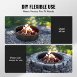ring - Fire Pit Ring, 35-Inch Outer/31-Inch Inner Diameter, 10inch