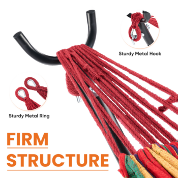 Double Hammock With Steel Stand And Carrying Bag, - View 2