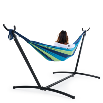 Double Hammock With Steel Stand And Carrying Bag, - View 2