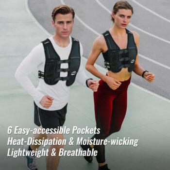 Nepfaivy Running Vest Women And Men Reflective Running Vest - View 2