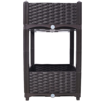 elevated planter garden - Planter Raised Beds - Elevated Planter Garden Box With