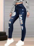 fitting jeans - New High Waisted, Hip Lifted, Tight Fitting Women's Jeans