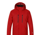 shell jacket - Mens New Thickened Insulated Winter Outdoor Shell Jacket