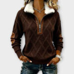 pullover hoodie - Half-zip Pullover Hoodie For Outdoor Use