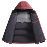 jacket fashion - Mens Winter Cotton-Padded, Thickened, And Warm Fashion