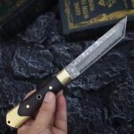 damascus pattern outdoor - Damascus-pattern Outdoor And Household Handle Knife