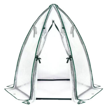 Outdoor Hexagonal Spire Garden Greenhouse Bird-proof Room - View 2