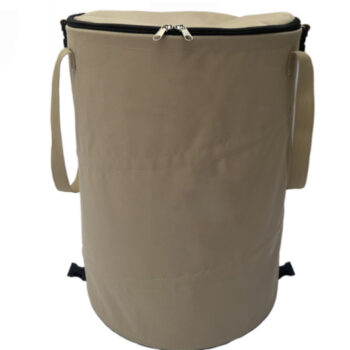 Outdoor Foldable Camping Trash Bin With Lid Large-capacity