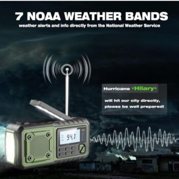 Multi Functional Solar Powered Outdoor Charging Radio - View 2