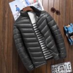 jacket fashion - Plus-size Mid-length Down Jacket For Young And Middle-aged