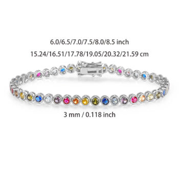 Sleek Stylish Alloy Bracelet For Women - View 2