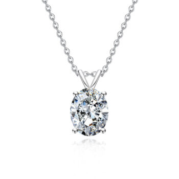 Moissanite 925 Sterling Silver Pendantlight Fashion-forward - View 2