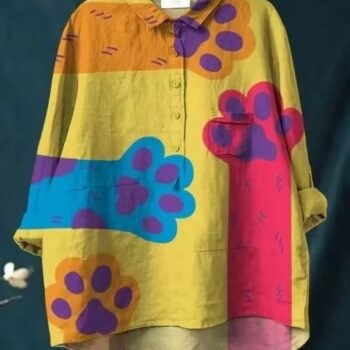 sleeve shirt - Womens Casual Long-sleeve Shirt Top