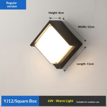 waterproof outdoor wall - Waterproof Outdoor Wall Lamp For Hotel Gardens And