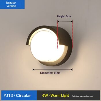 Waterproof Outdoor Wall Lamp For Hotel Gardens And - View 2