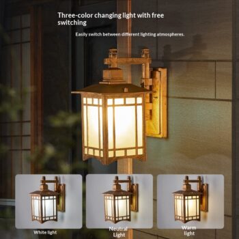 Outdoor Waterproof Wall Sconce For Villa Exteriors And - View 2