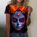 shirt fashion - New Mexican Day Of The Dead Womens T-Shirt