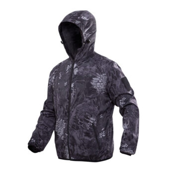 tactical hooded camouflage - Tactical Hooded Camouflage Outerwear For Outdoor Use