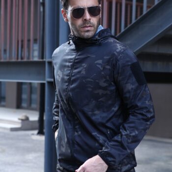 Tactical Hooded Camouflage Outerwear For Outdoor Use - View 2