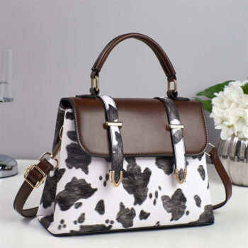 New Designer Luxury Cross Body Bag - Leather Handbag Ladies Single Strap Genuine Leather Diamond Flower Fashion Polyester - V