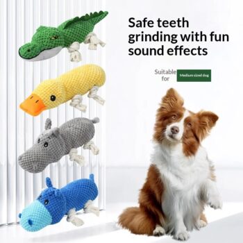 chewing teeth-cleaning plush