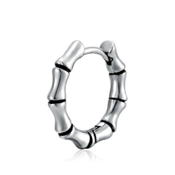 Creative Stainless Steel Bangle Earrings - View 2