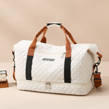 High-Capacity Sports Fitness Carry-On Duffel Bag For Short Trips - View 1