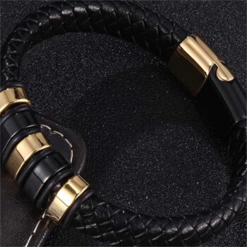 bracelet Bracelet Handmade Metal Leather Bangle Jewelry