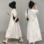 sleeve dress Women's Fashion Casual Short Sleeve Dress