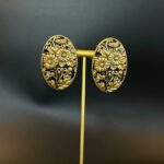 Retro Spanish Leather Heavy-duty Earrings - View 1