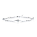 Moonlight Interwoven - Top-quality Moissanite Fashionable Light Luxury Jewelry Silver Bracelet S925 Silver-plated Platinum -