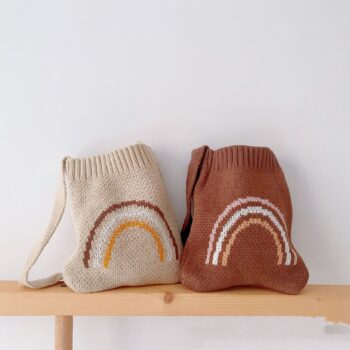 Baby Shoulder Knitted Bag Coin Purse - View 1