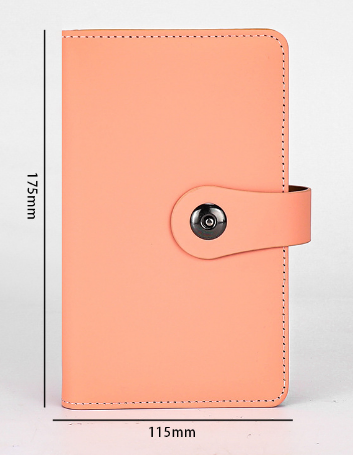 e2ea2a7b-736b-42cd-9ddf-b2e138beaf75 Business Card Holder Book, Business Card Book Case PU Leather Organization Binder Name ID Card Holder For Men & Women, Up To