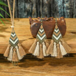 earrings Retro Floral Earrings And Necklace Set With A Distinctive European And American Style