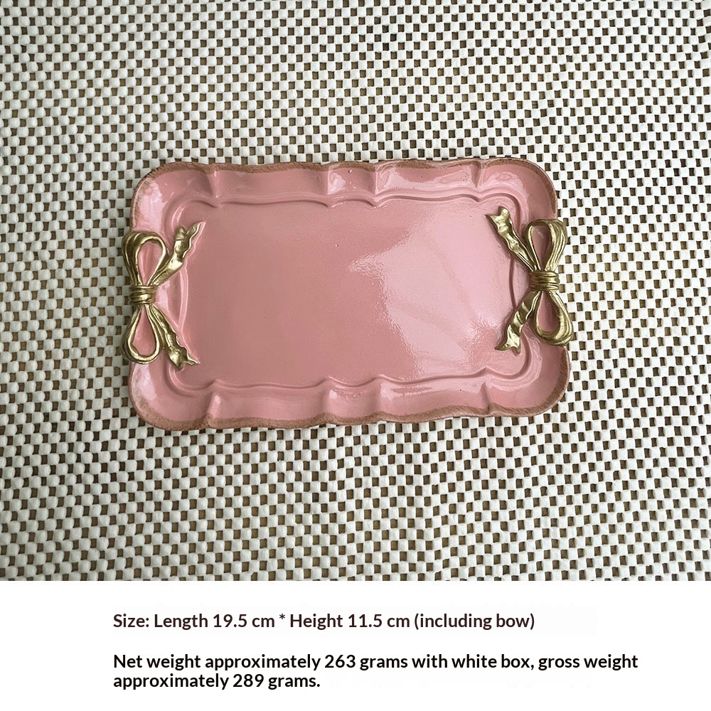 e41d91bc-444c-4f0d-82b7-520d985bf527_trans.jpeg Creative Resin French Romantic Gold-plated Bow Jewelry Tray