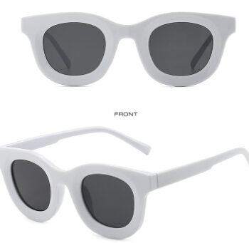 European And American Retro Round Personalized Sunglasses - View 2